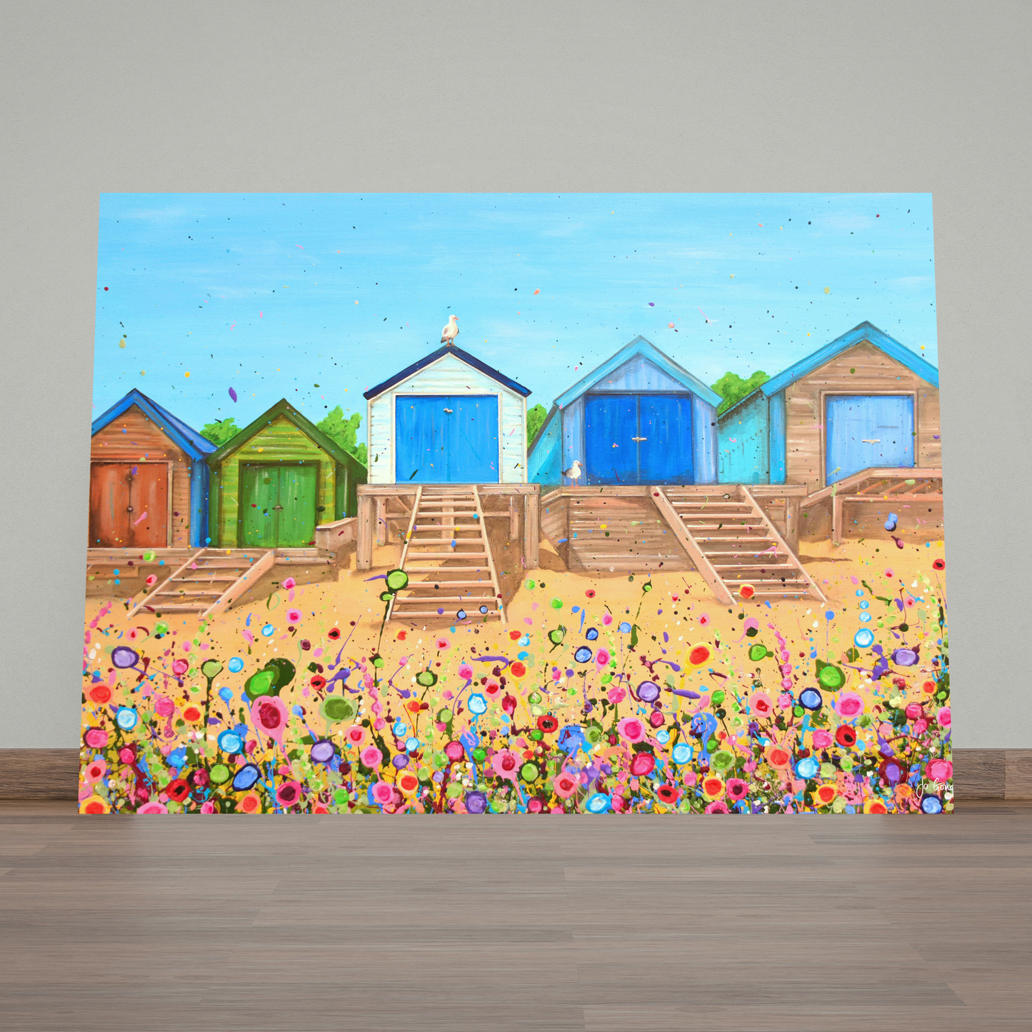 Abersoch Beach by Jo Gough