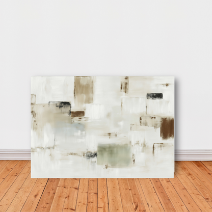 Cubist Block Abstract by Chromatic Storm Studio