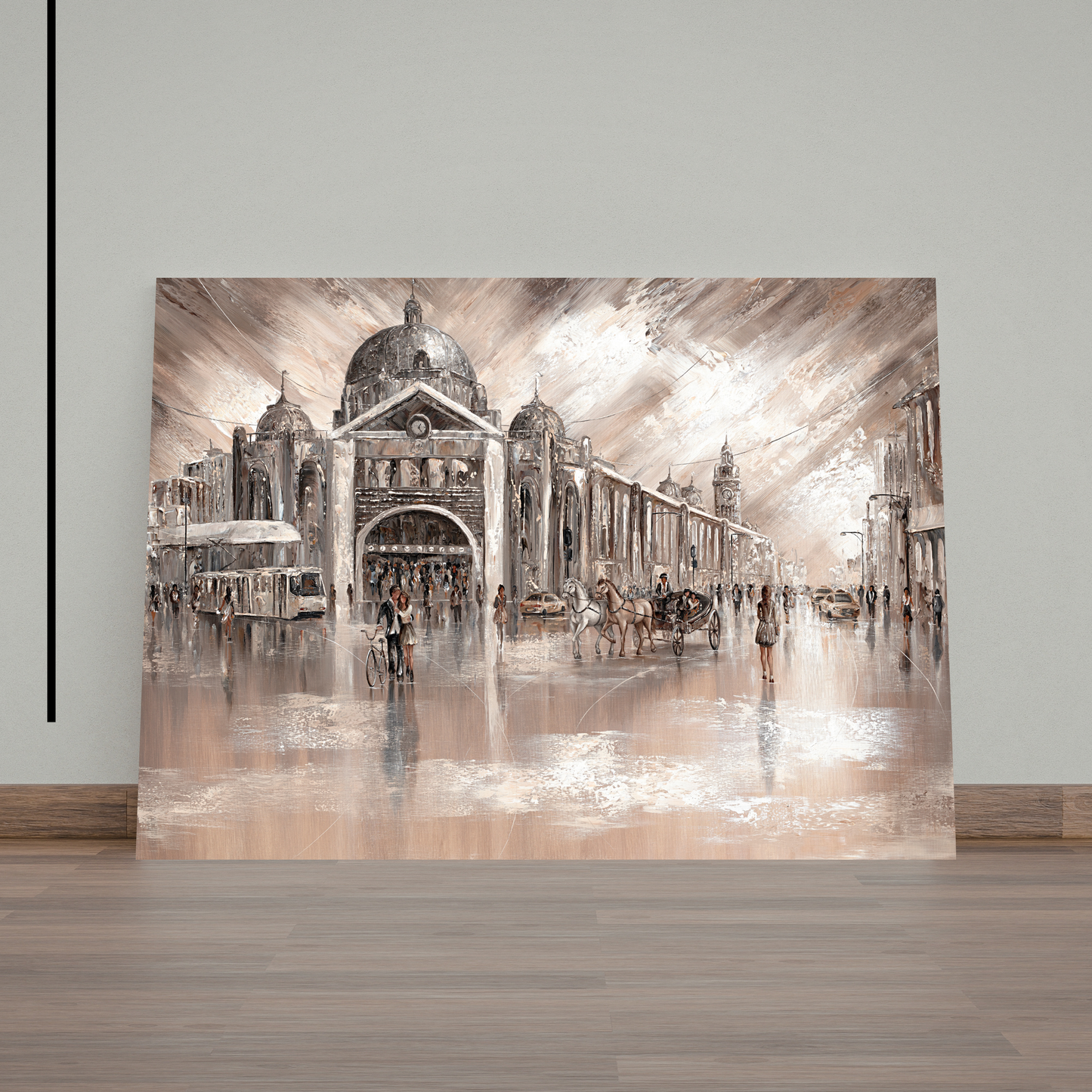 Melbourne Vibes Flinders Station by Isabella Karolewicz