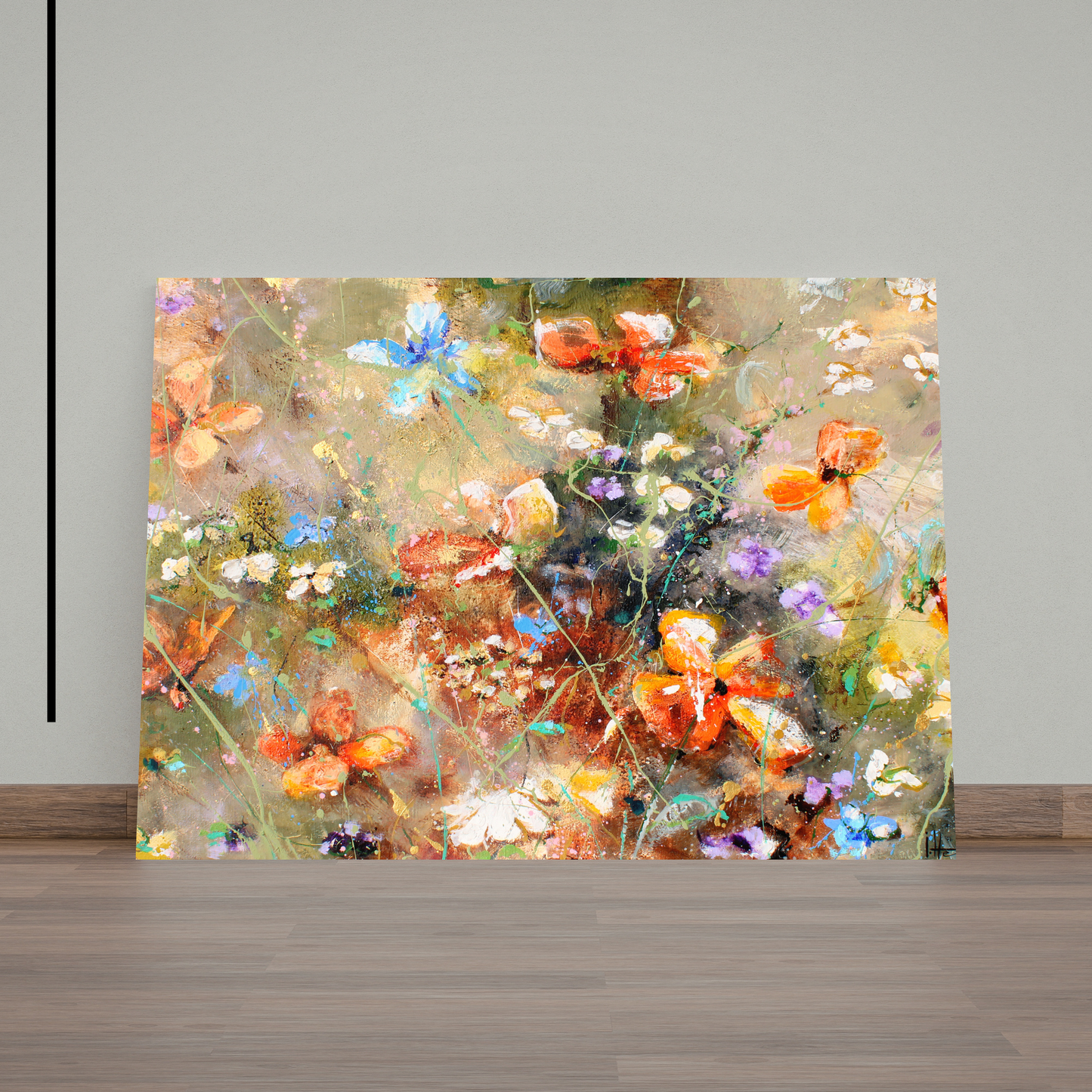 Flowers B by STUDIO PAINT-ING