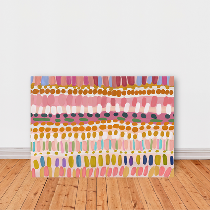 Colurful Painting Brush Dabs by Print Punk Studio