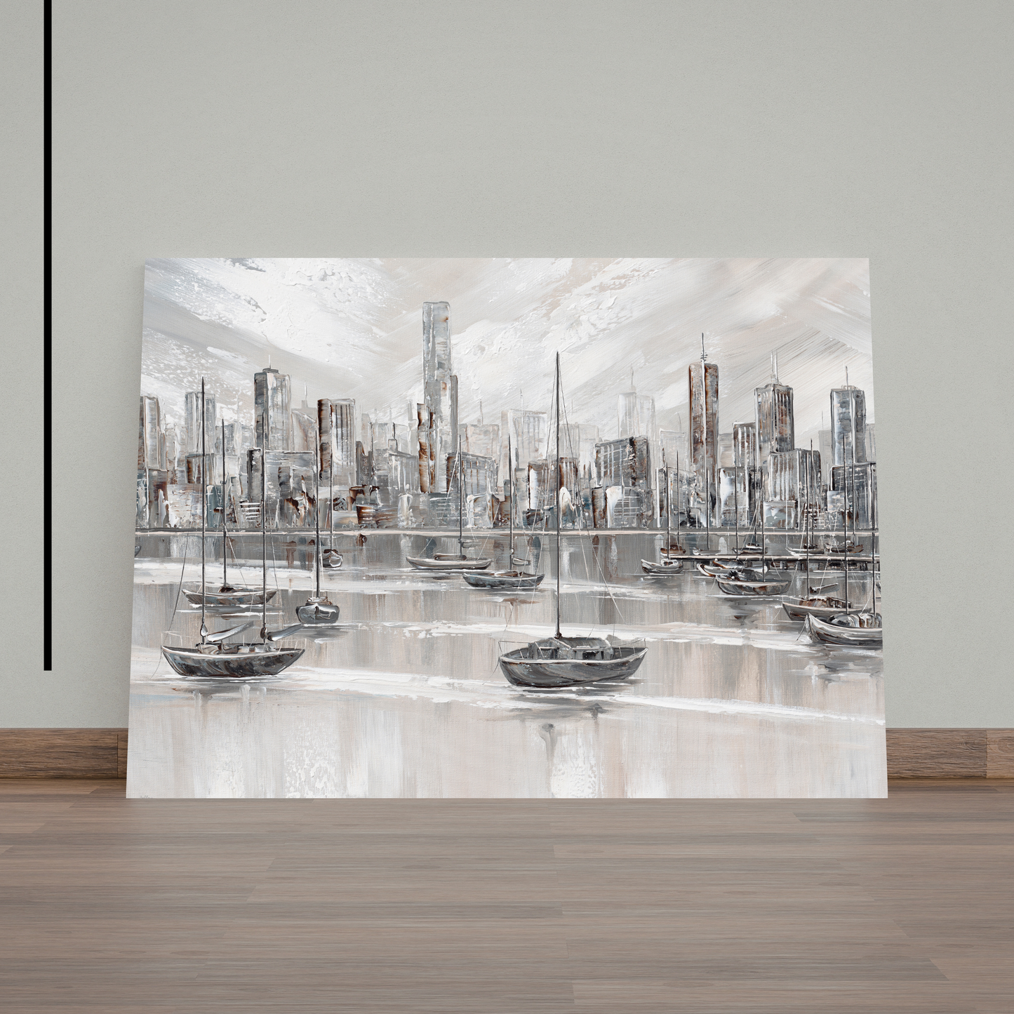 Melbourne City Skyline by Isabella Karolewicz