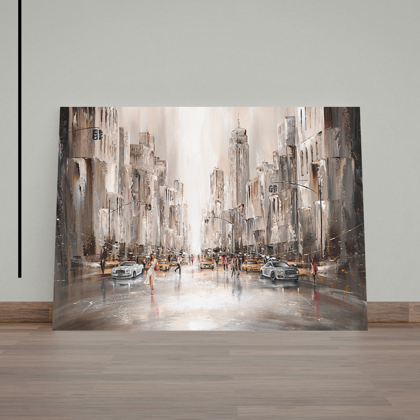 City Life, New York by Isabella Karolewicz