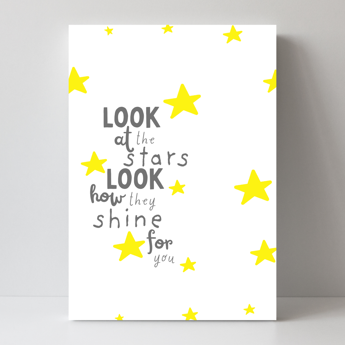 Look At The Stars by Print Studio By Anya