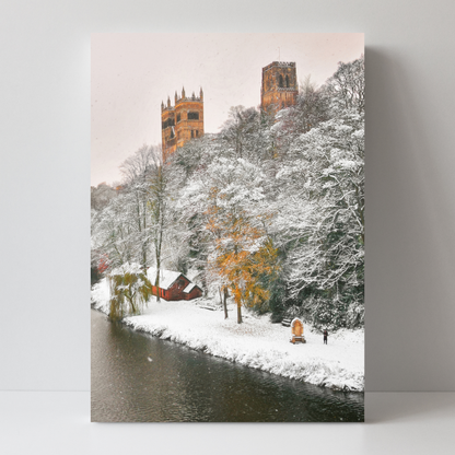 Magical Durham in The Snow by Steven Robinson