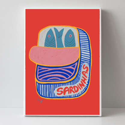Sardinhas by Alix Campbell Art