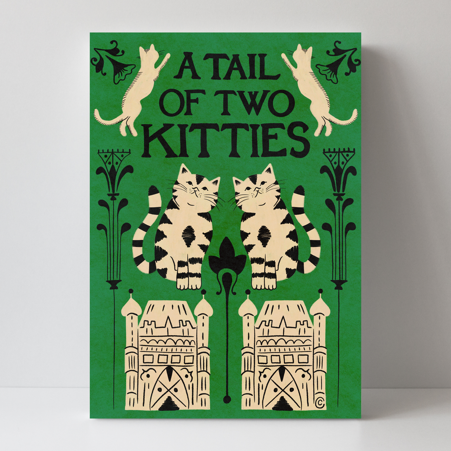 A Tail of Two Kitties by Carrie Cantwell