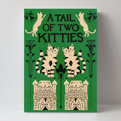 A Tail of Two Kitties by Carrie Cantwell