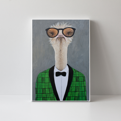 Vintage Ostrich by Coco Deparis
