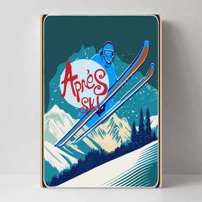 Vintage Ski Apres by Cartissi