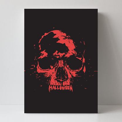 Halloween Skull by Balazs Solti