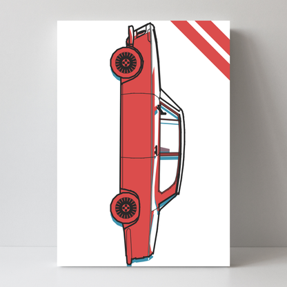 Red Car by Jason Stanley