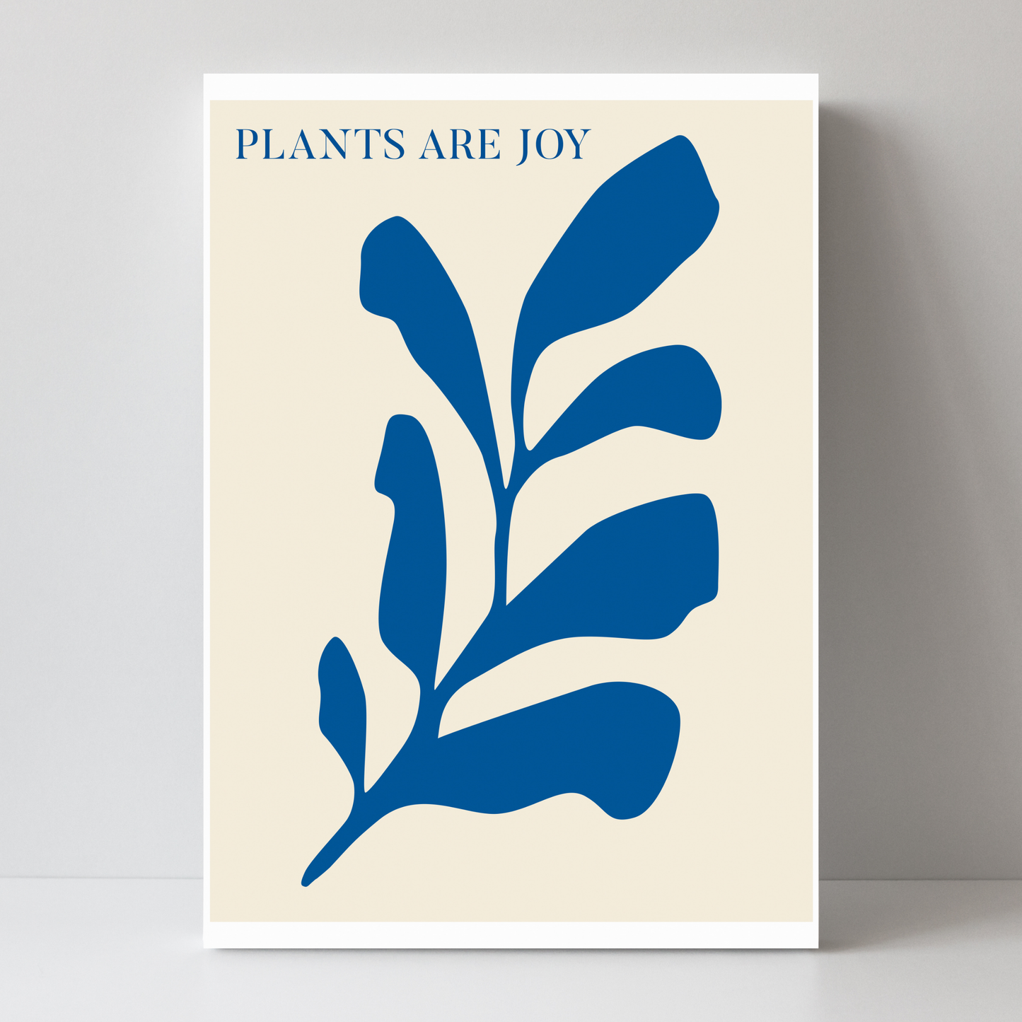 Plants Are Joy Blue by Ani Vidotto