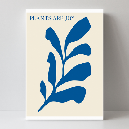 Plants Are Joy Blue by Ani Vidotto