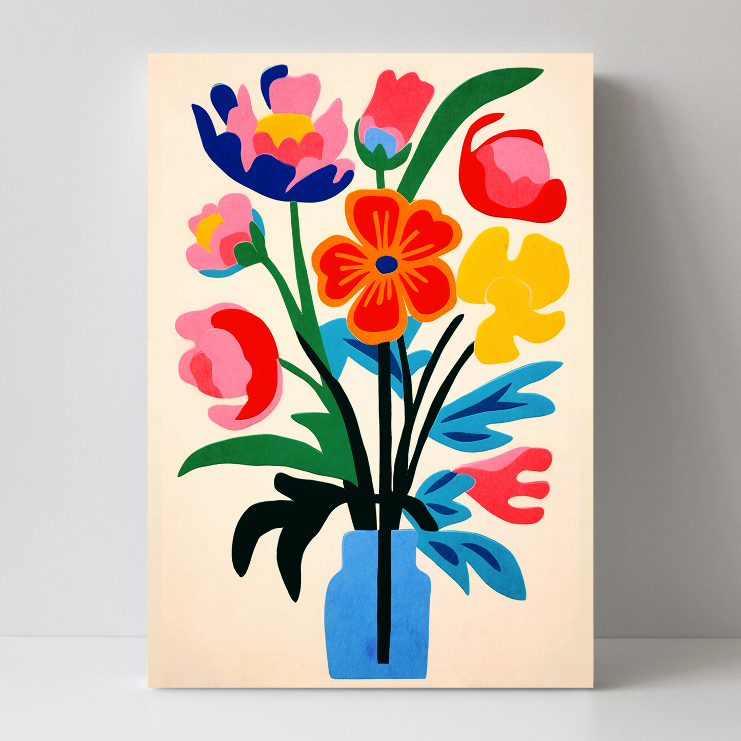 Colorful Flowers by Kubistika