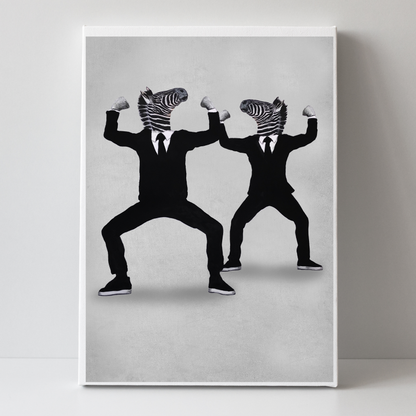 Zebra Vogueing by Coco Deparis