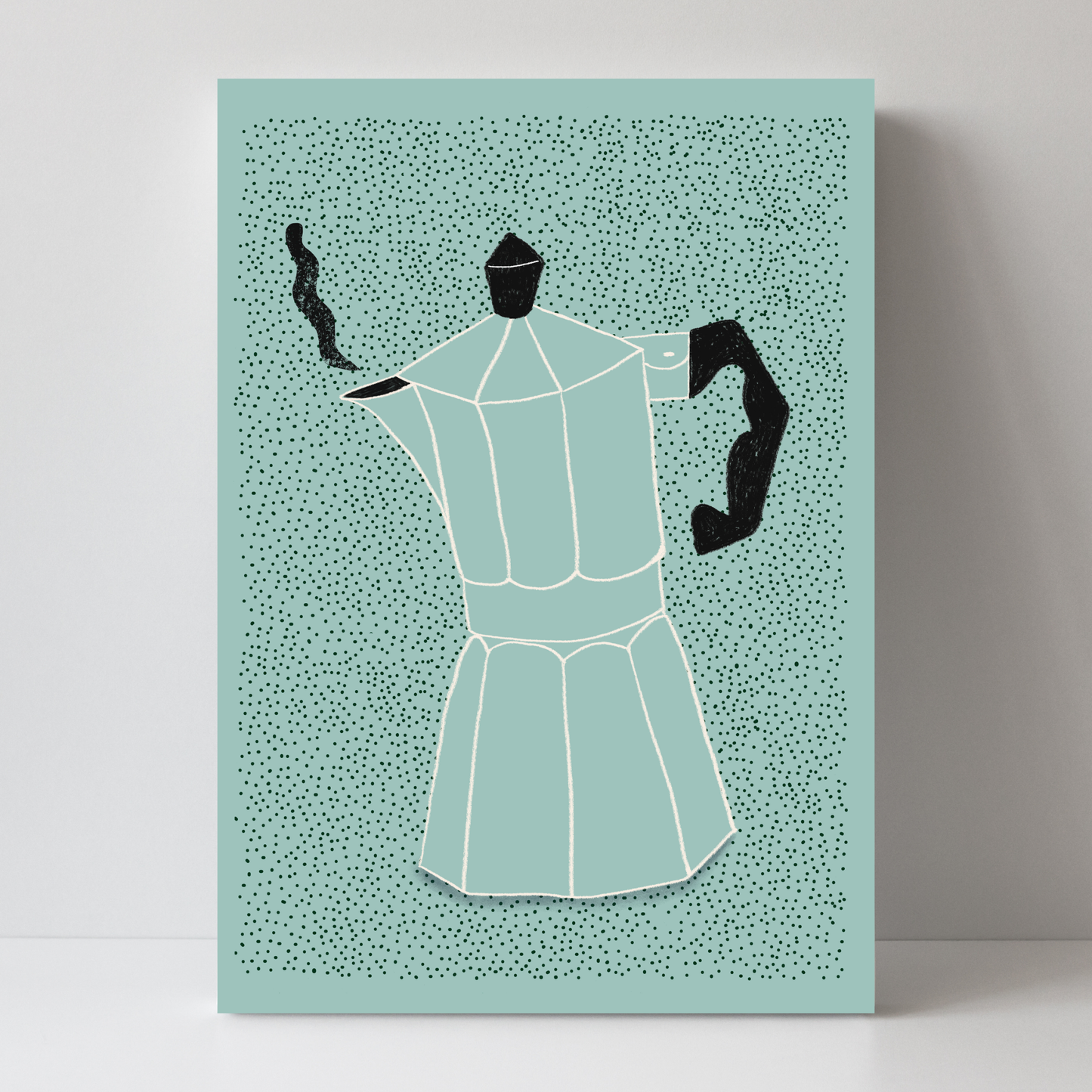 Italian Coffee Green by Ani Vidotto