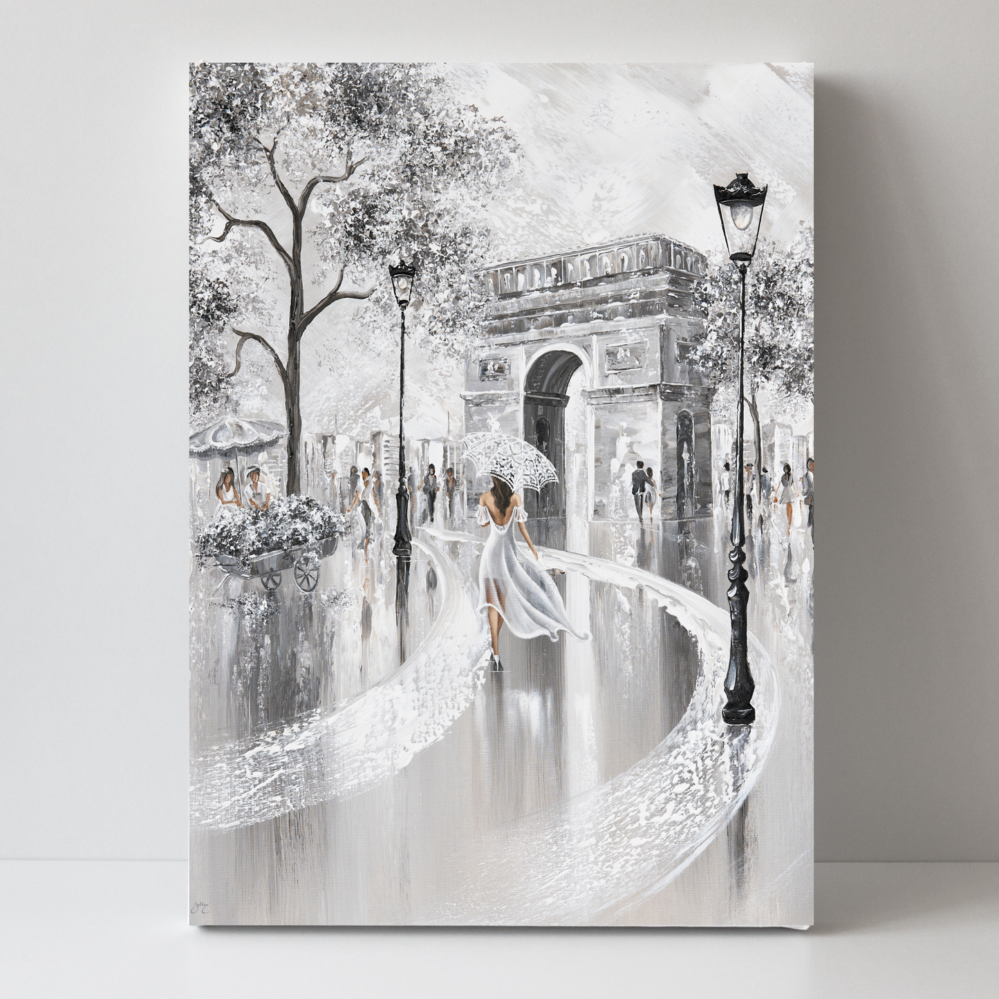 Arc De Triomphe Paris Flair by Isabella Karolewicz