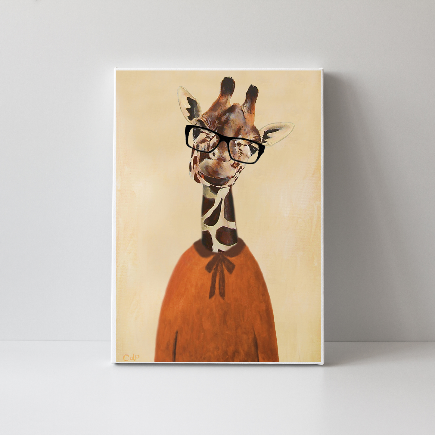 Clever Giraffe by Coco Deparis