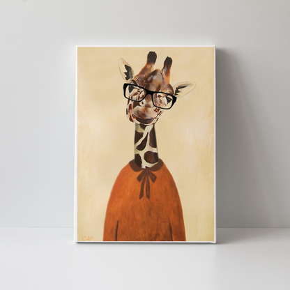 Clever Giraffe by Coco Deparis
