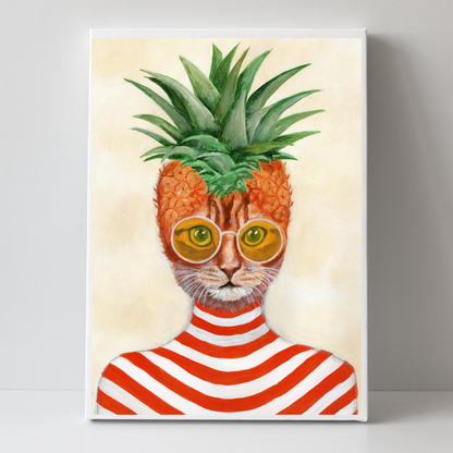 Pineapple Cat by Coco Deparis