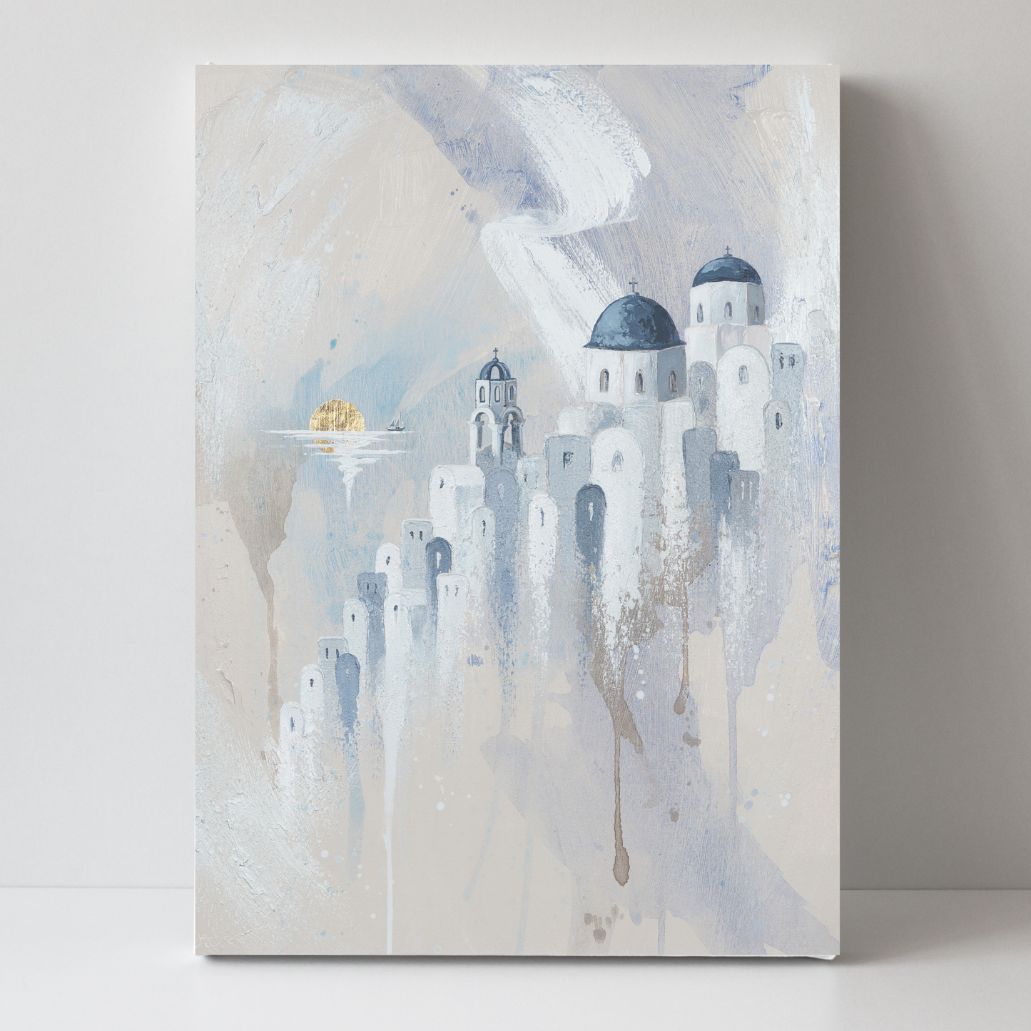 Paradise Santorini by Isabella Karolewicz