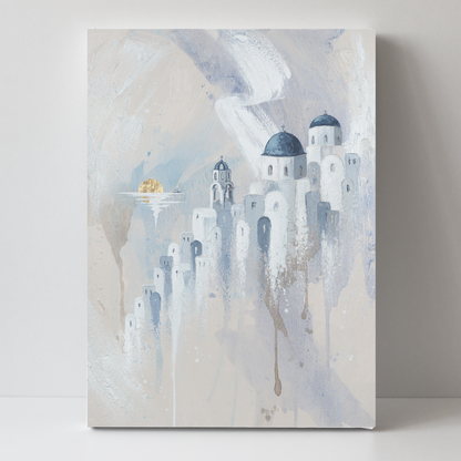 Paradise Santorini by Isabella Karolewicz