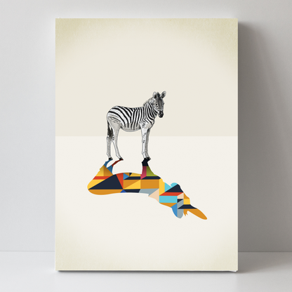 Walking Shadow Zebra by Jason Ratliff