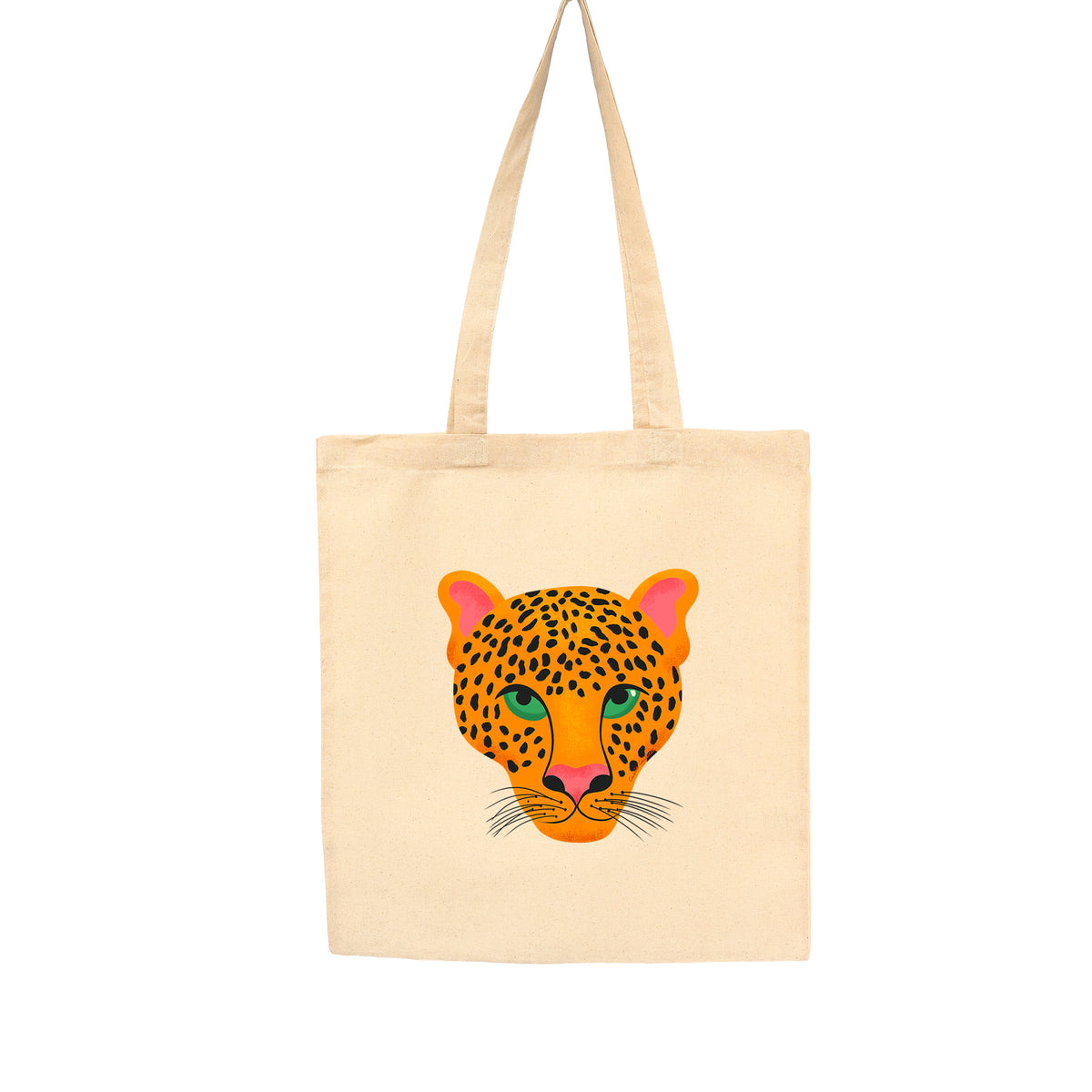 Leopard - Tote Bag by Carrie Cantwell