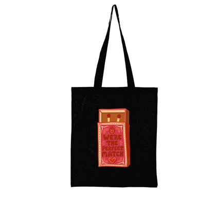 Perfect Match - Tote Bag by Carrie Cantwell