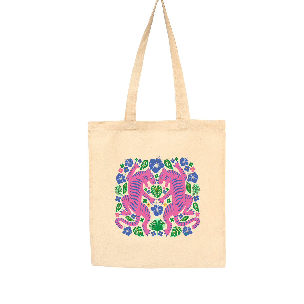Tiger Friends - Tote Bag by Carrie Cantwell