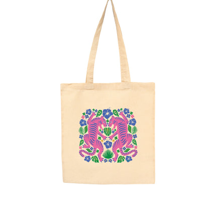 Tiger Friends - Tote Bag by Carrie Cantwell