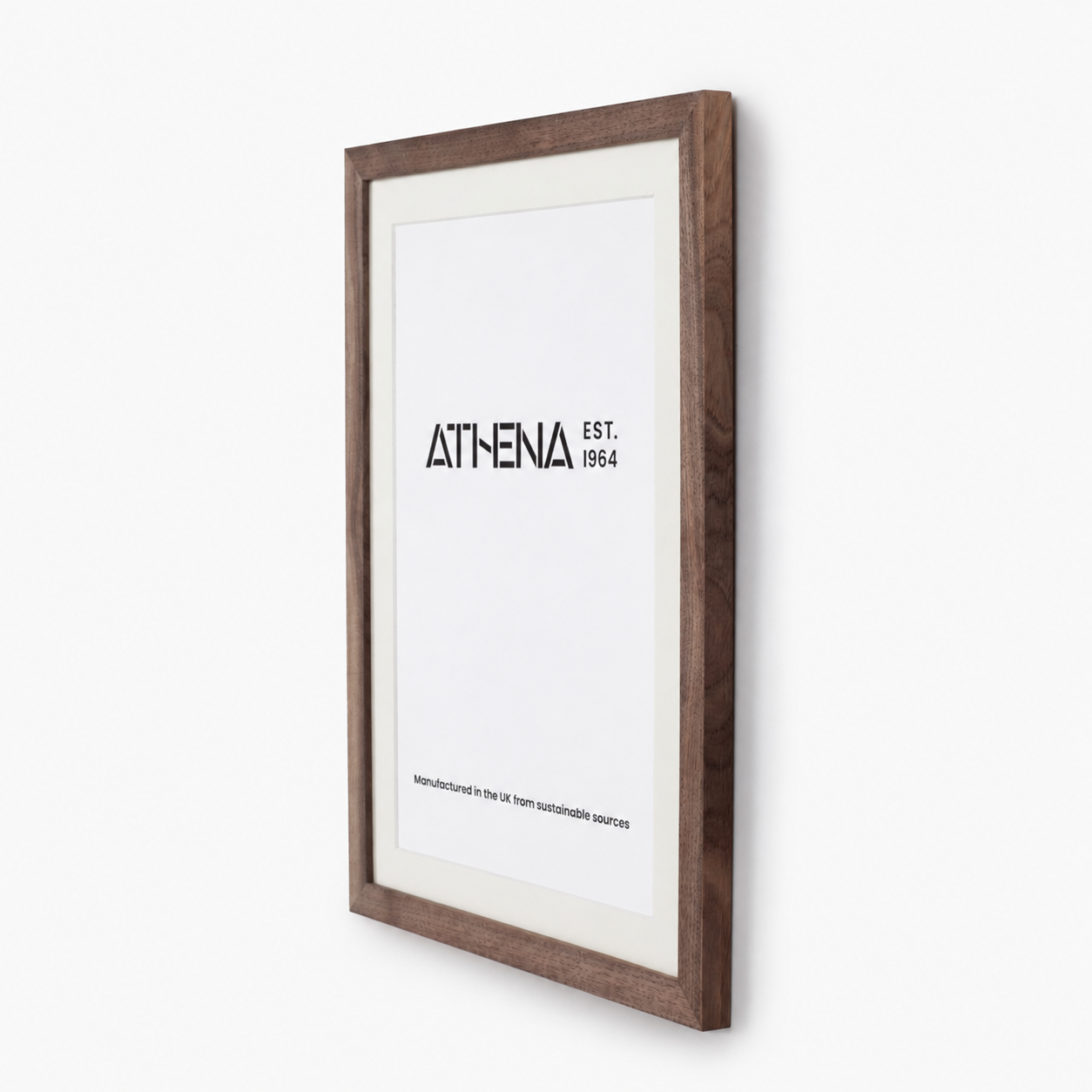 Heritage Solid Timber Walnut Frame