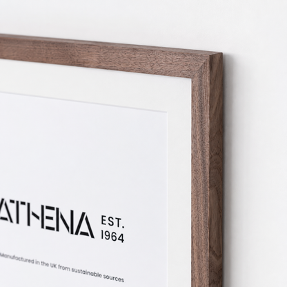 Heritage Solid Timber Walnut Frame