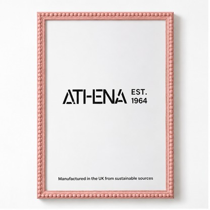 Vintage Pink Beaded Frame