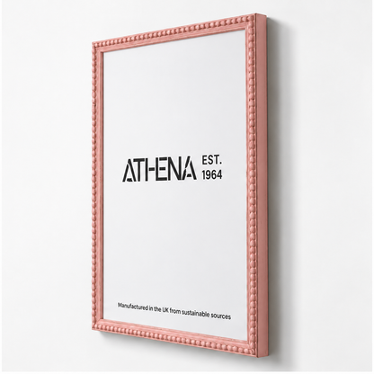 Vintage Pink Beaded Frame