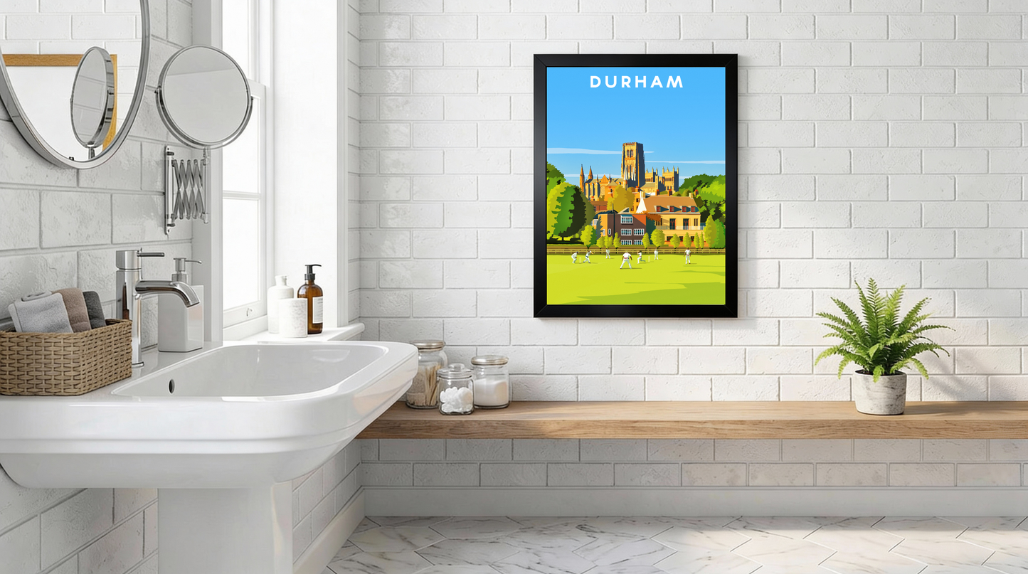 Durham 4 Print - Illustrated Artwork by Richard O’Neill