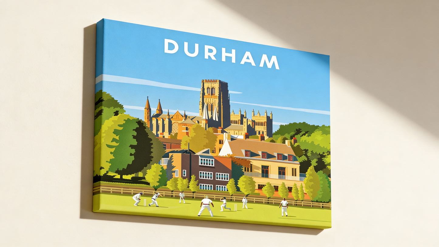 Durham 4 Print - Illustrated Artwork by Richard O’Neill