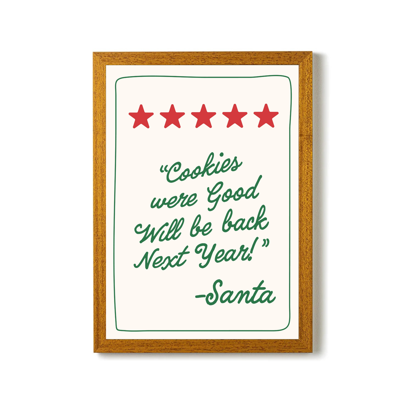 Santa's Cookie Review by Essentially Nomadic