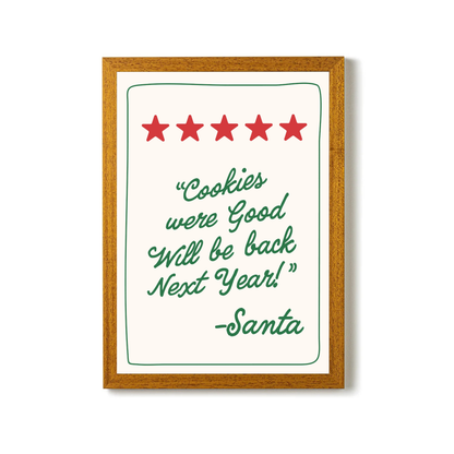 Santa's Cookie Review by Essentially Nomadic