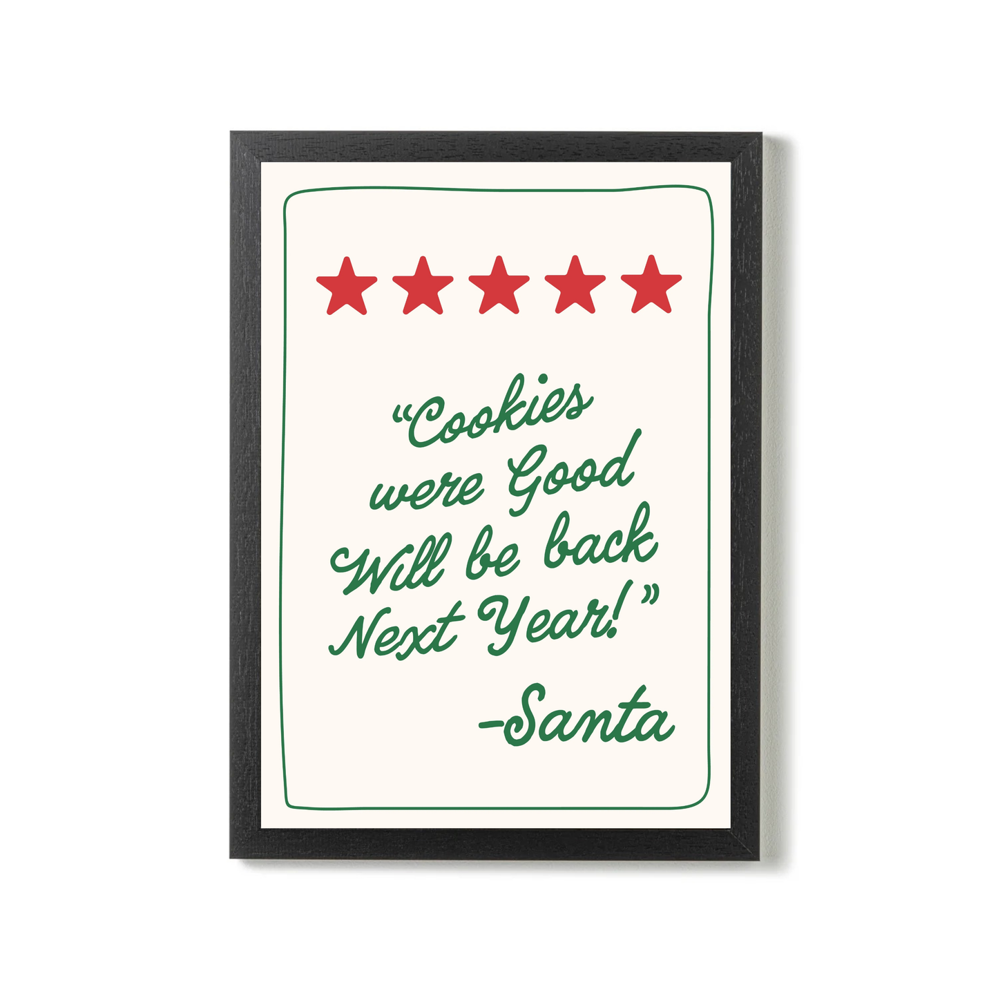 Santa's Cookie Review by Essentially Nomadic