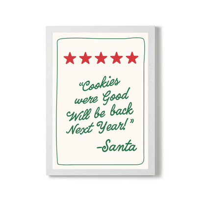 Santa's Cookie Review by Essentially Nomadic