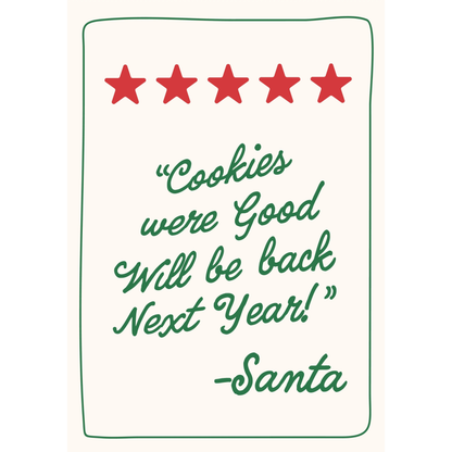 Santa's Cookie Review by Essentially Nomadic