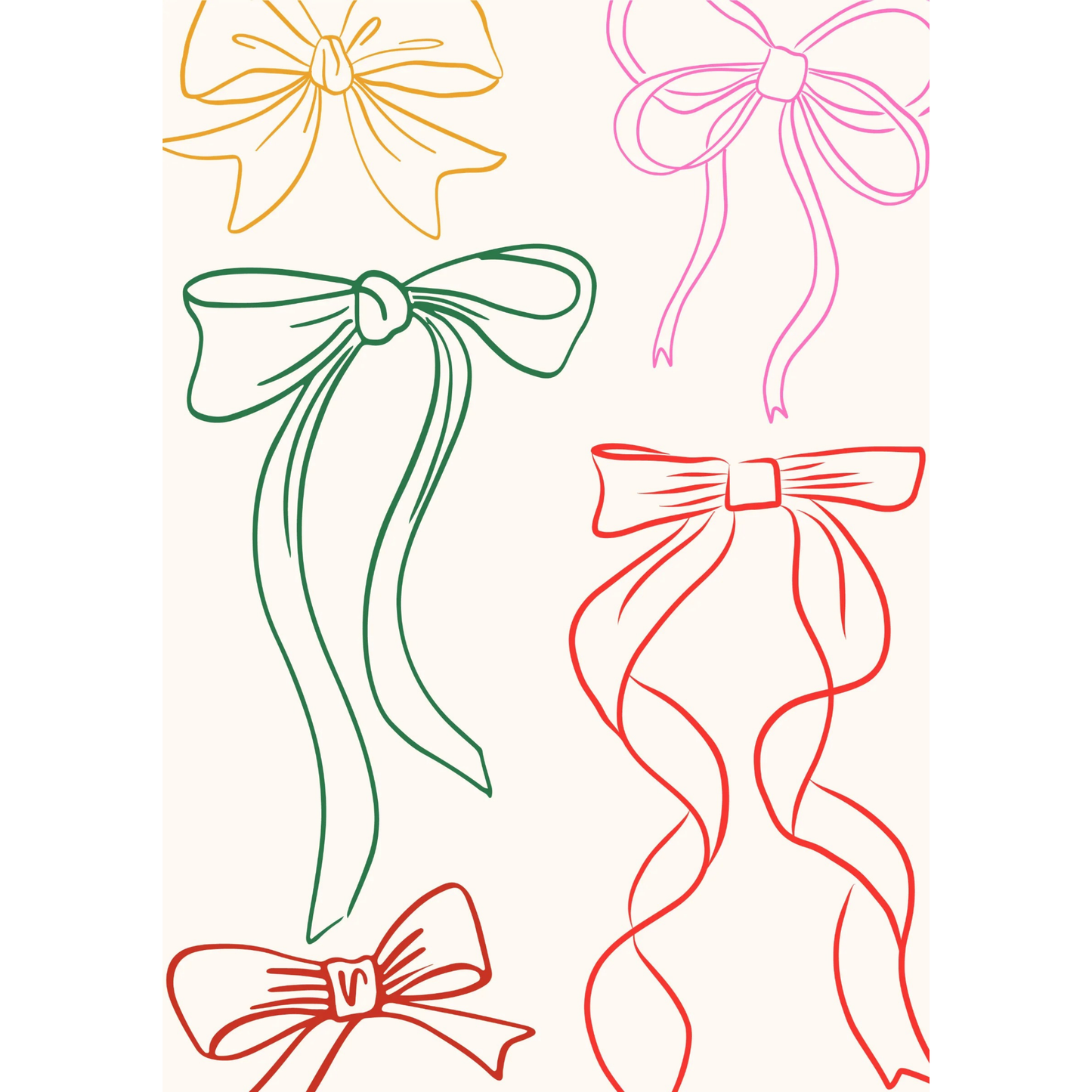 Christmas Bows by Essentially Nomadic