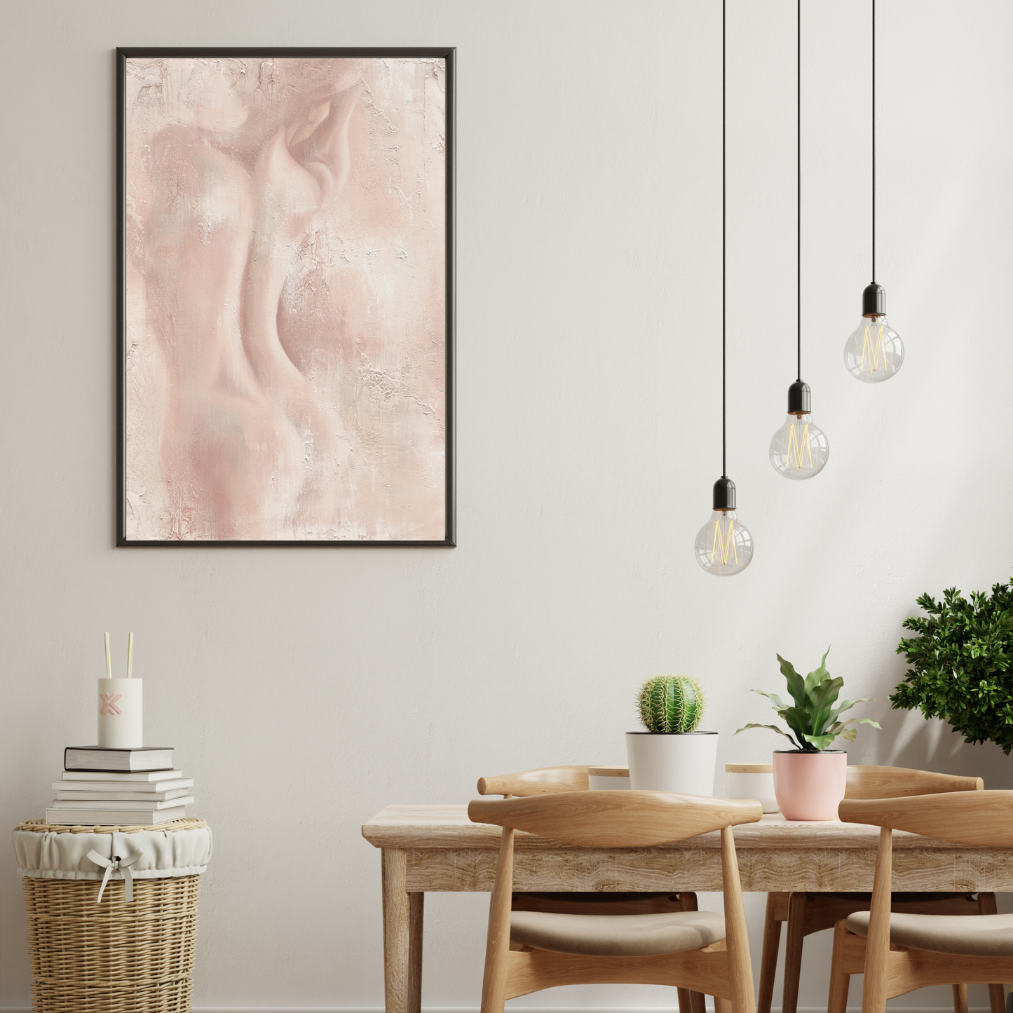 Immersed, Blush by Isabella Karolewicz