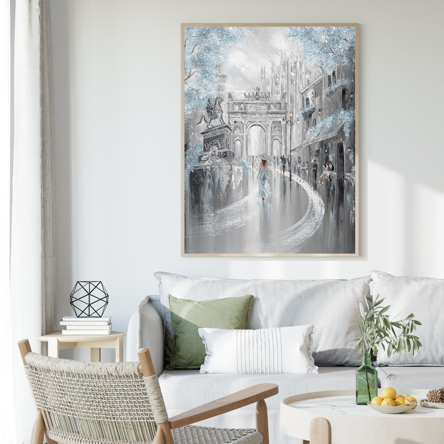 Sky Blue, Milan by Isabella Karolewicz
