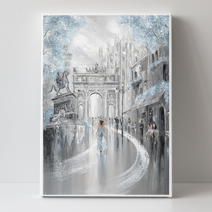 Sky Blue, Milan by Isabella Karolewicz