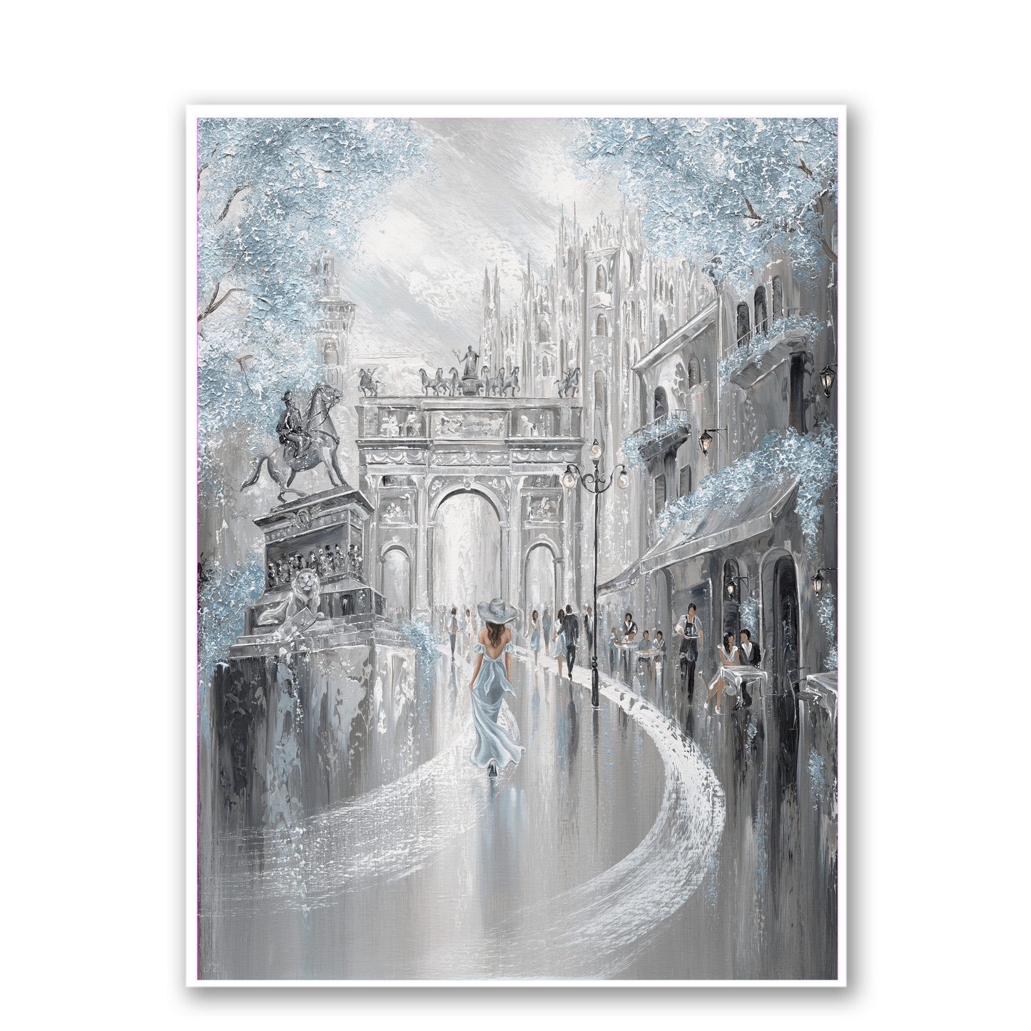 Sky Blue, Milan by Isabella Karolewicz