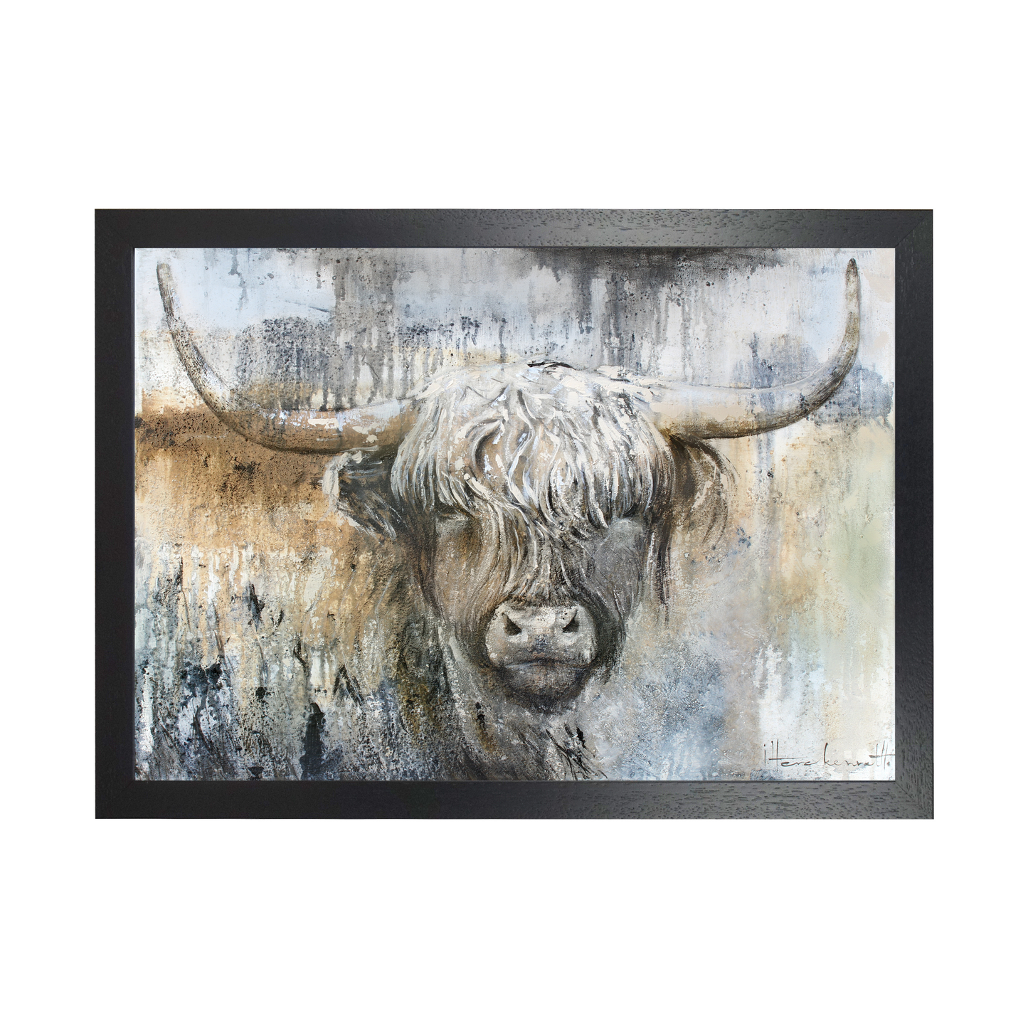 Highland Cow 11 by STUDIO PAINT-ING