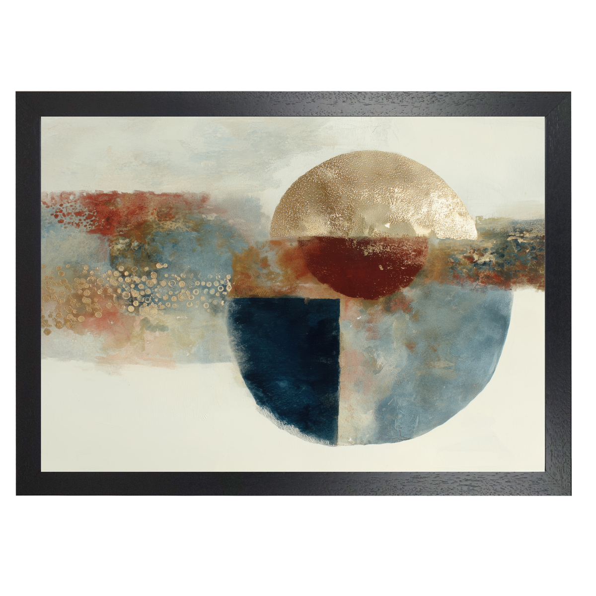 Abstract Coffee Composition by Chromatic Storm Studio